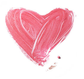Acrylic Jelly Paint Heart Shape